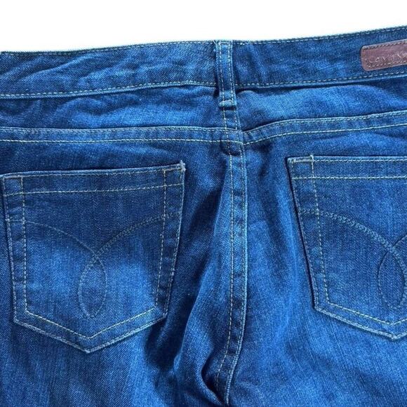 Calvin Klein Jeans Ultimate Bootcut Women's 27/4 Blue Low Rise Medium Wash - Picture 11 of 14